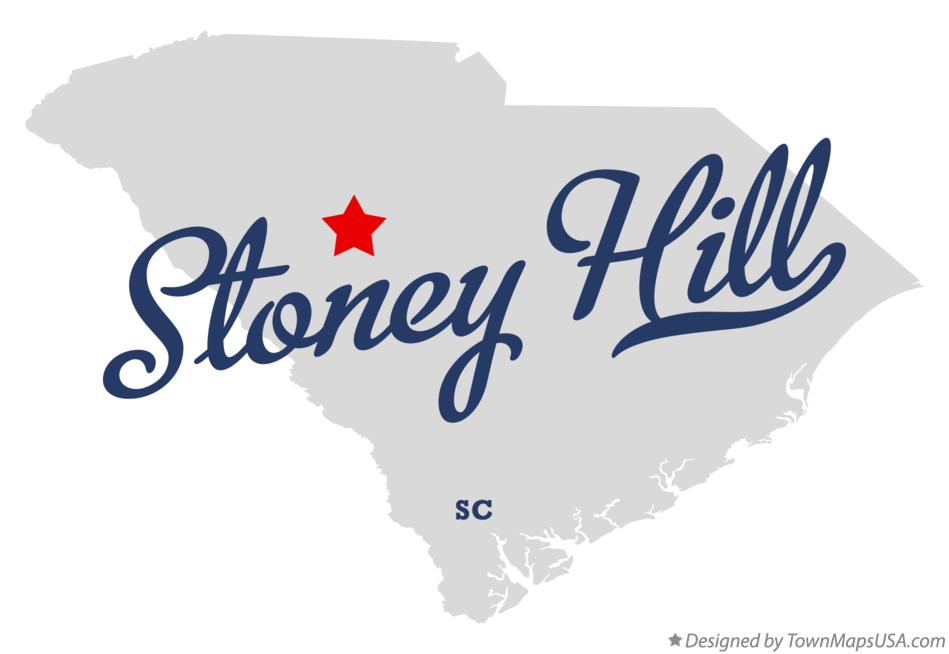 Map of Stoney Hill South Carolina SC