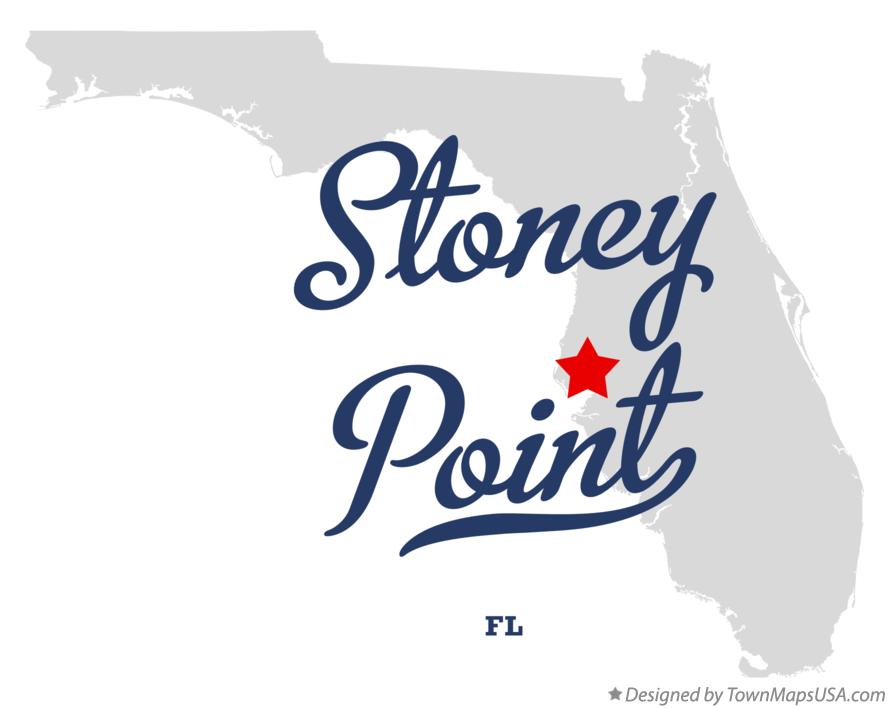 Map of Stoney Point Florida FL
