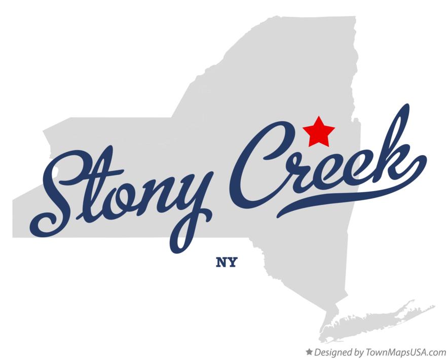 Map of Stony Creek New York NY