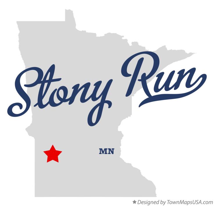 Map of Stony Run Minnesota MN