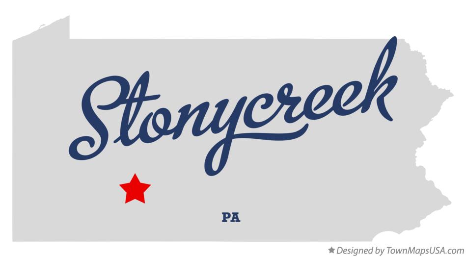 Map of Stonycreek Pennsylvania PA