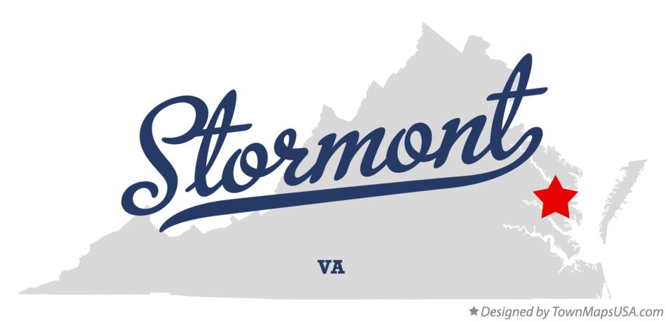 Map of Stormont Virginia VA