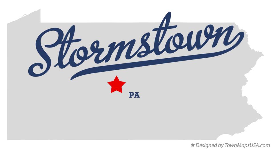 Map of Stormstown Pennsylvania PA