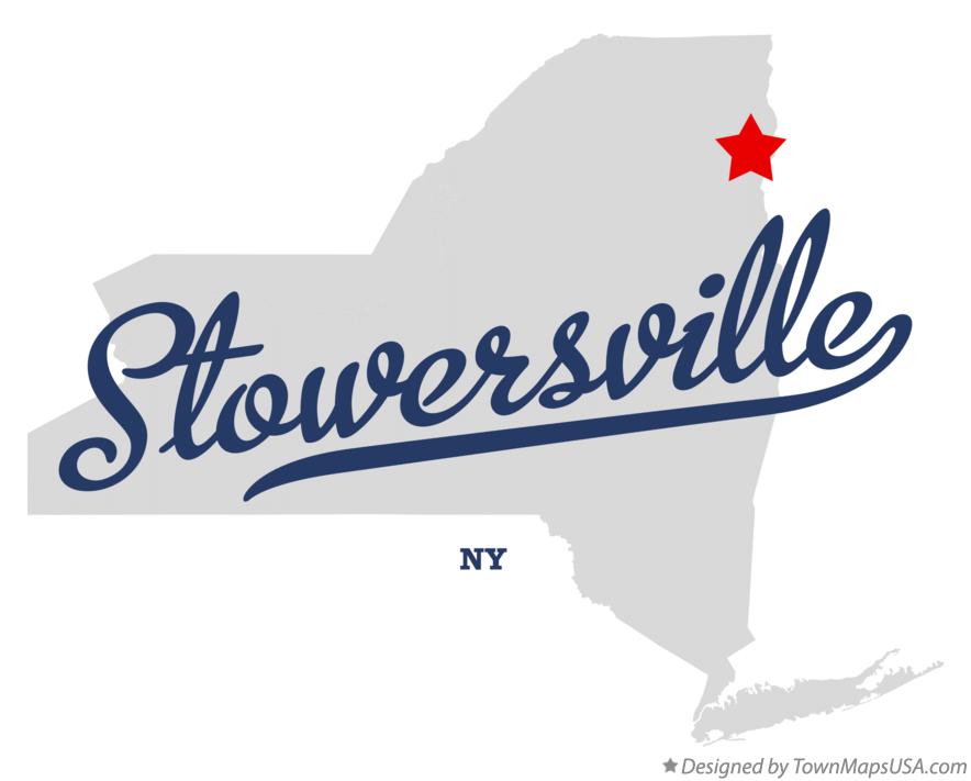 Map of Stowersville New York NY