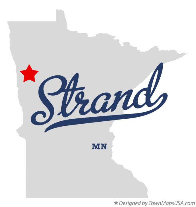 Map of Strand Minnesota MN