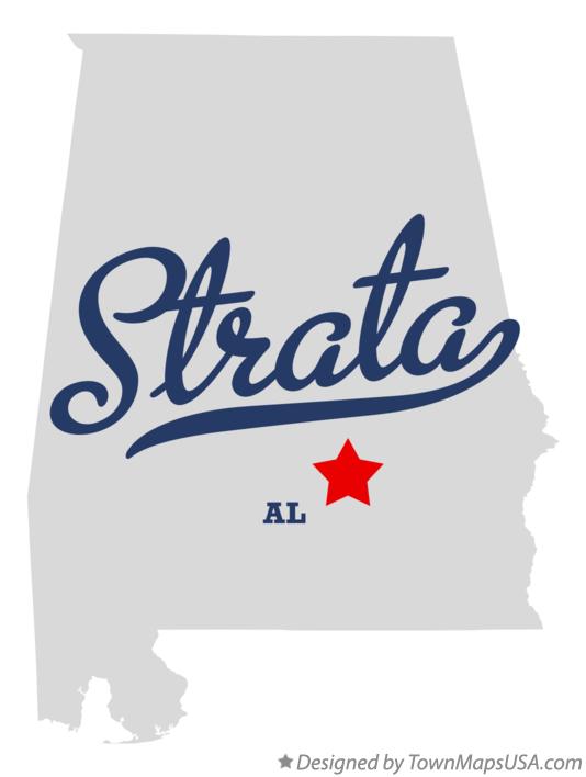 Map of Strata Alabama AL