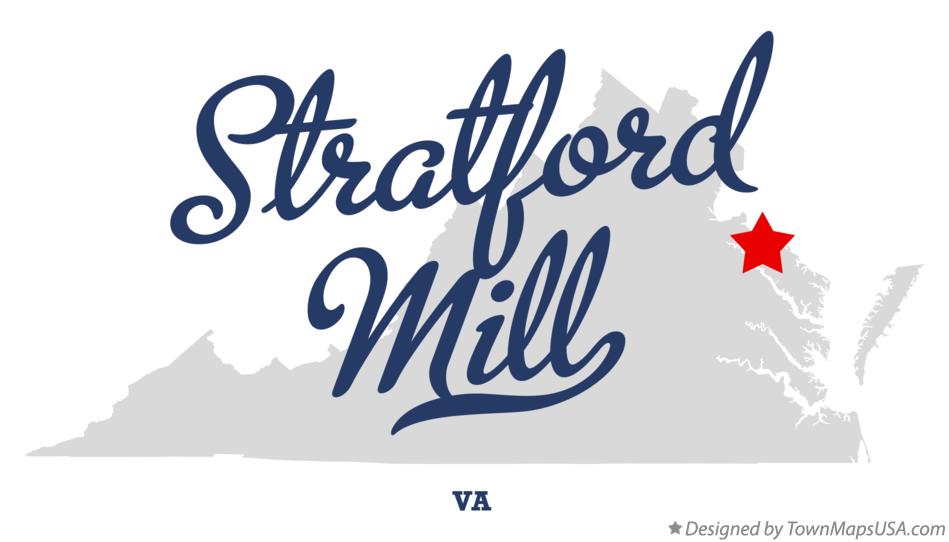 Map of Stratford Mill Virginia VA