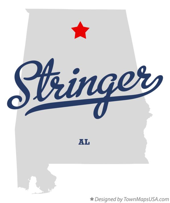 Map of Stringer Alabama AL