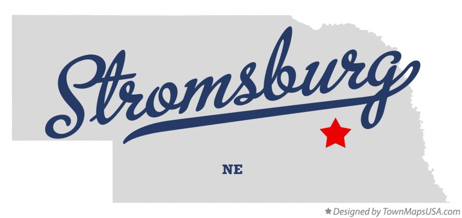 Map of Stromsburg Nebraska NE