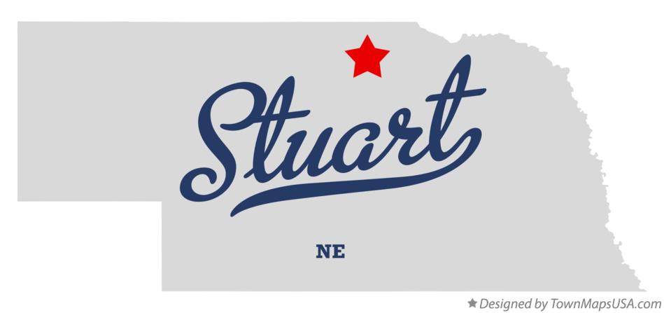Map of Stuart Nebraska NE
