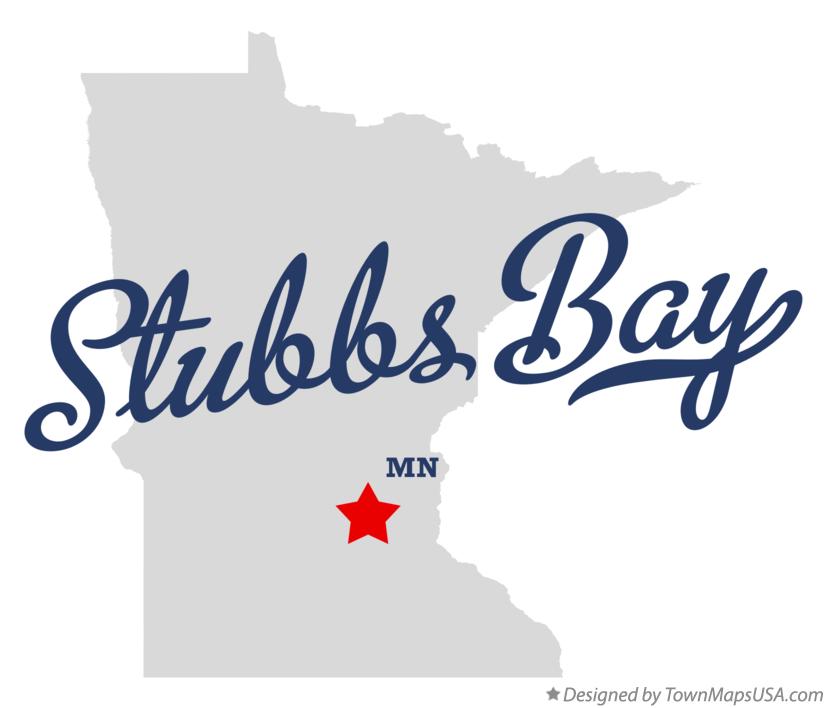 Map of Stubbs Bay Minnesota MN