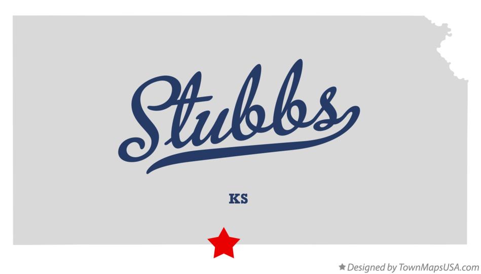 Map of Stubbs Kansas KS