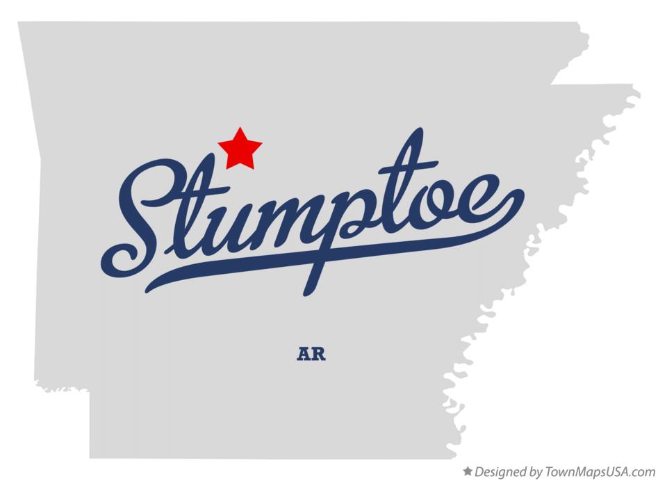 Map of Stumptoe Arkansas AR