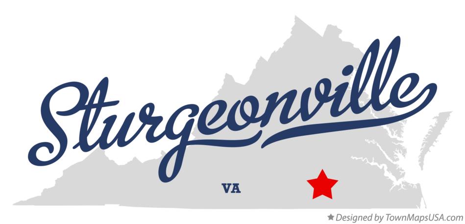 Map of Sturgeonville Virginia VA