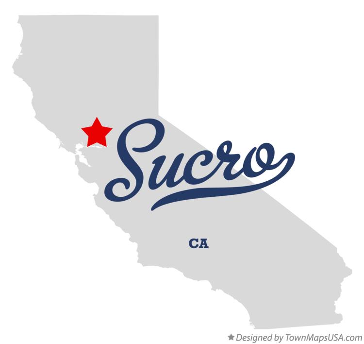Map of Sucro California CA