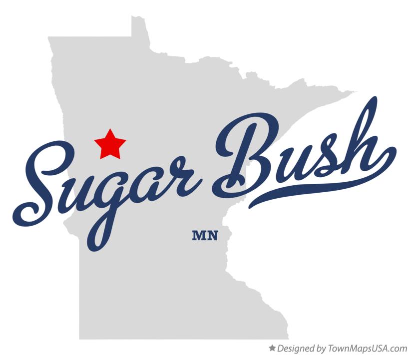 Map of Sugar Bush Minnesota MN