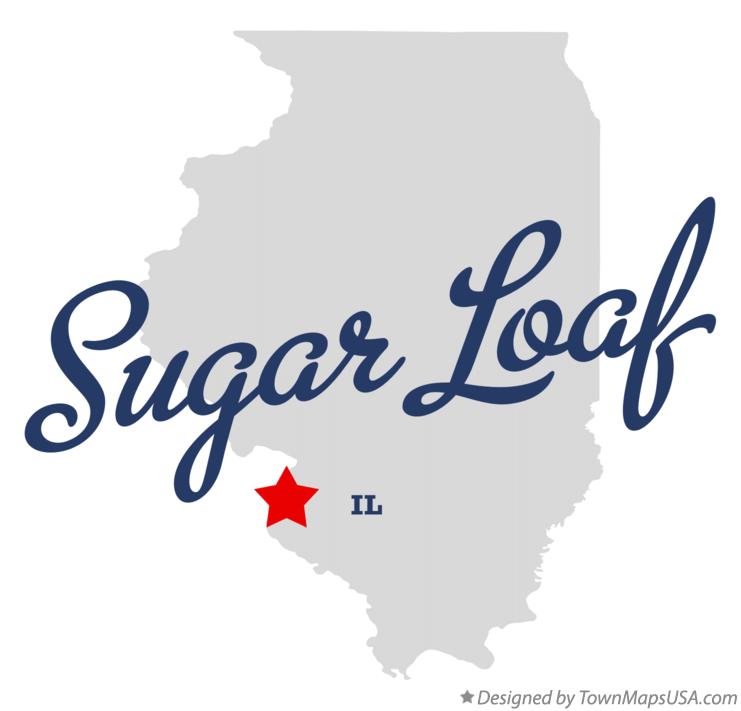 Map of Sugar Loaf Illinois IL