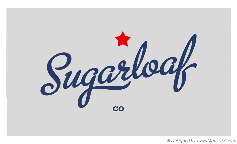 Map of Sugarloaf Colorado CO