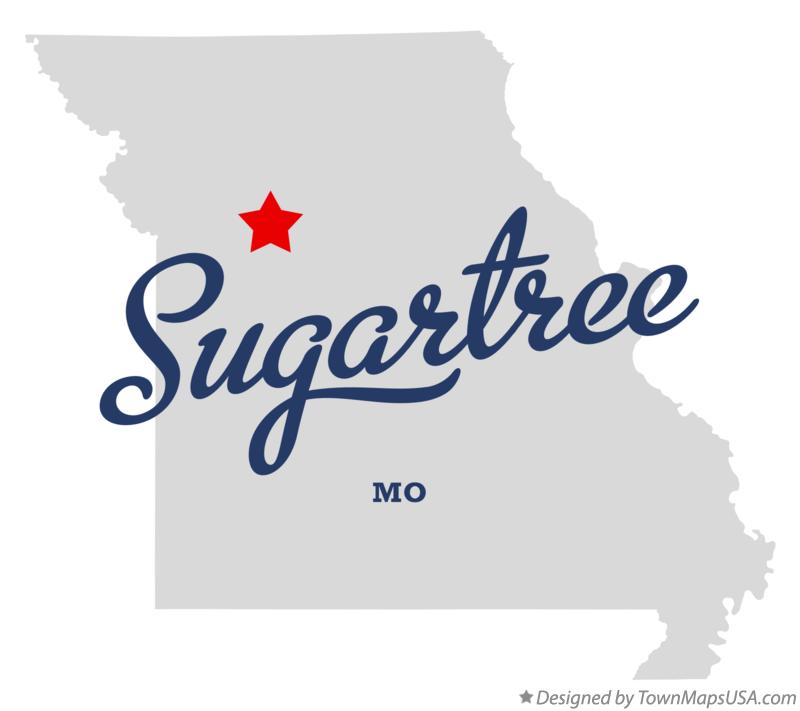 Map of Sugartree Missouri MO