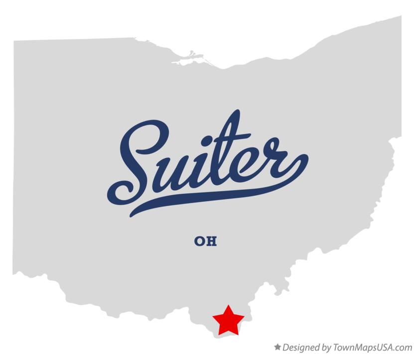 Map of Suiter Ohio OH