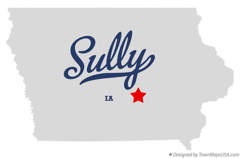 Map of Sully Iowa IA