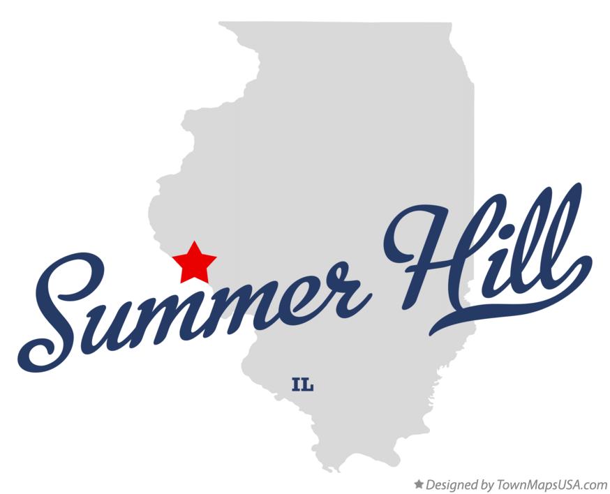 Map of Summer Hill Illinois IL