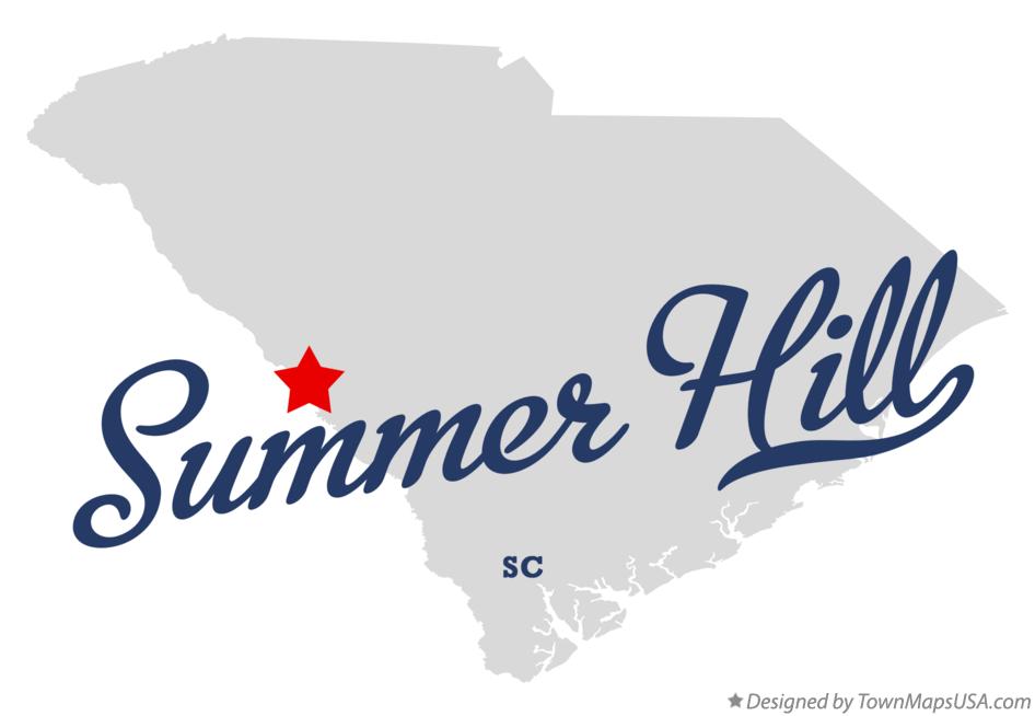 Map of Summer Hill South Carolina SC
