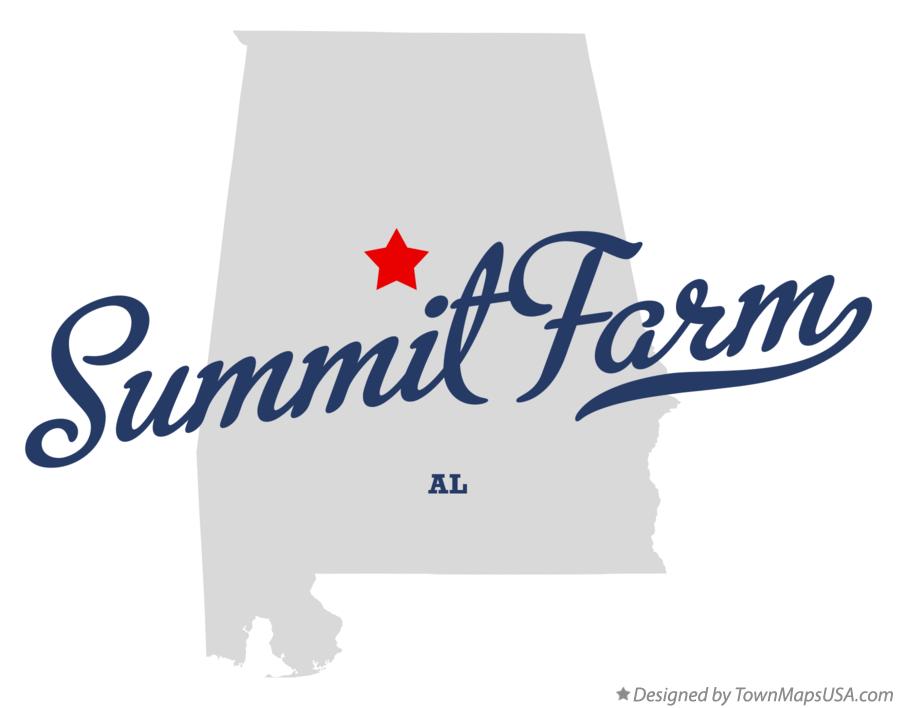 Map of Summit Farm Alabama AL