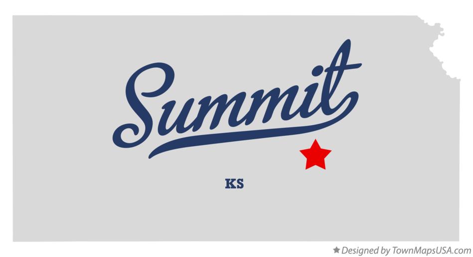 Map of Summit Kansas KS