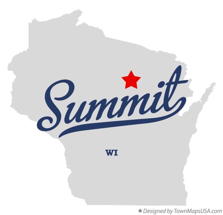 Map of Summit Wisconsin WI