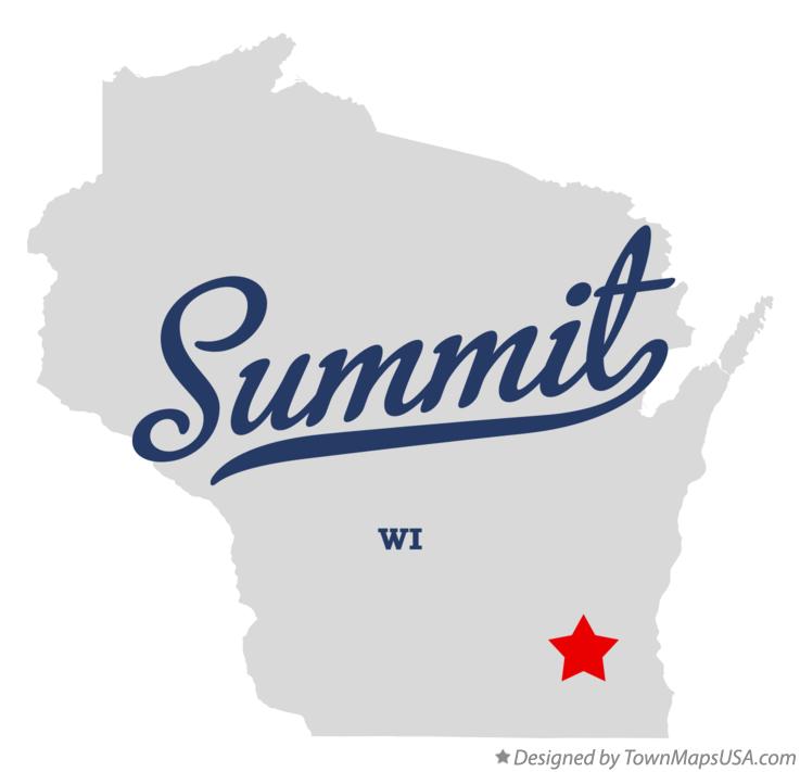 Map of Summit Wisconsin WI