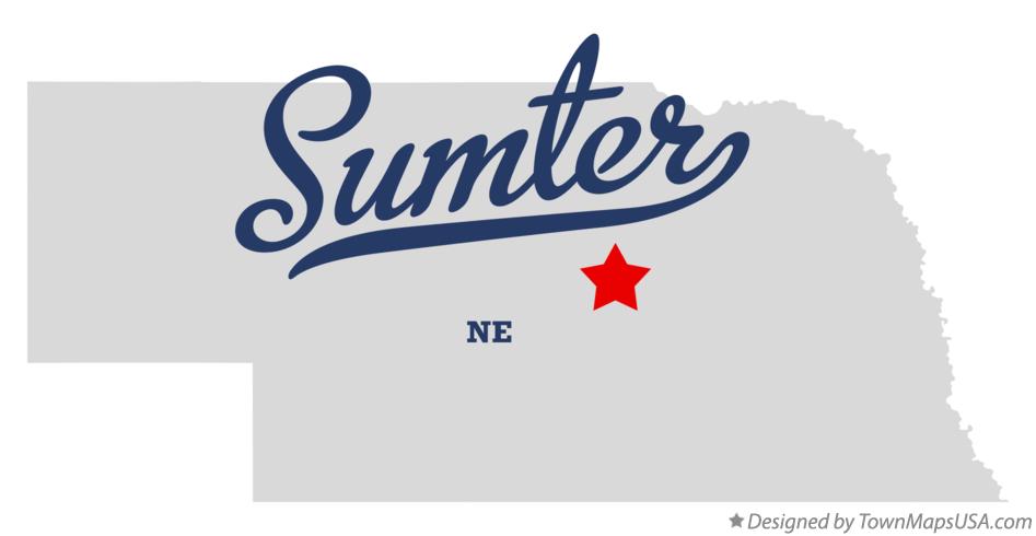 Map of Sumter Nebraska NE
