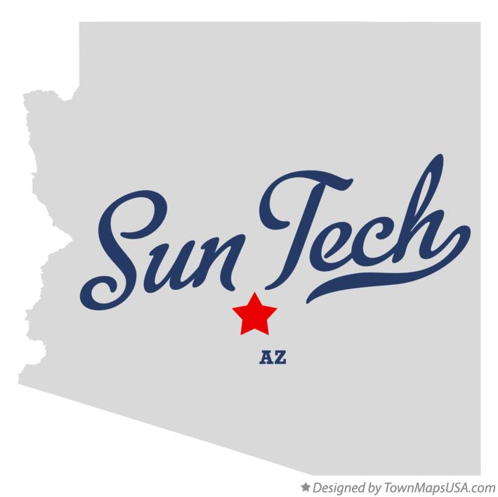 Map of Sun Tech Arizona AZ
