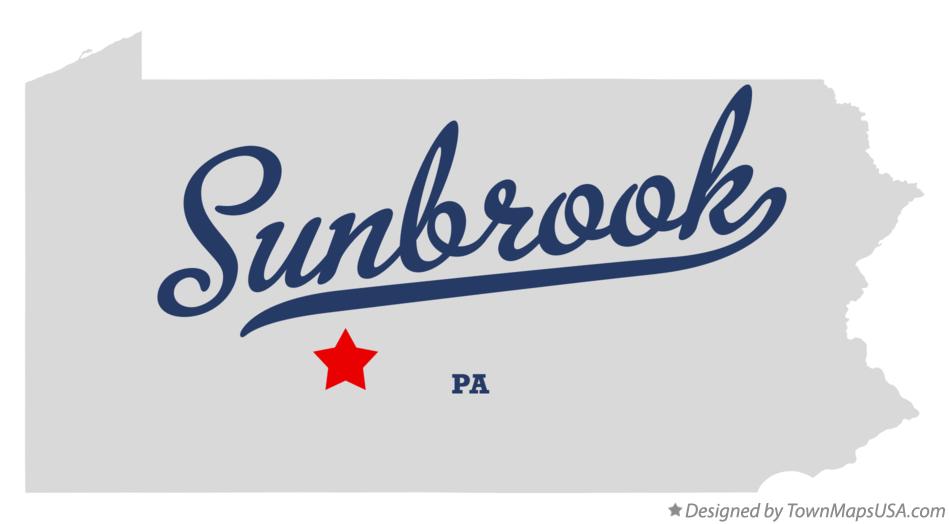 Map of Sunbrook Pennsylvania PA