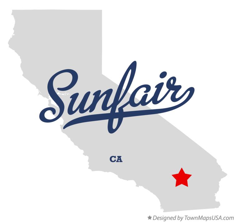 Map of Sunfair California CA