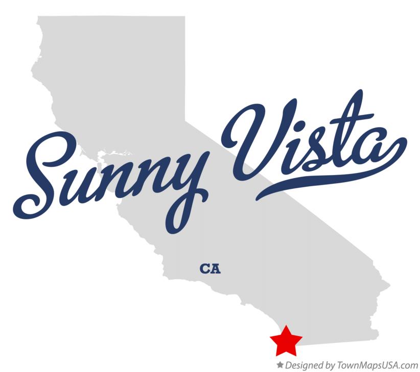 Map of Sunny Vista California CA