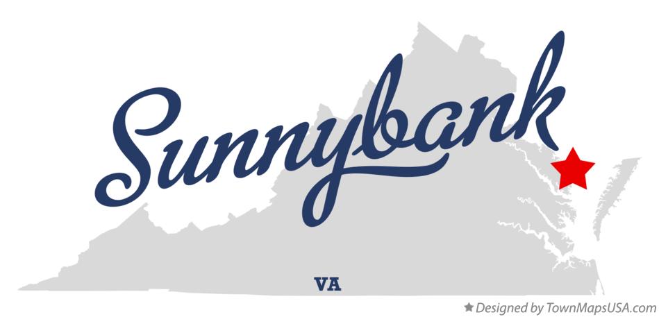 Map of Sunnybank Virginia VA