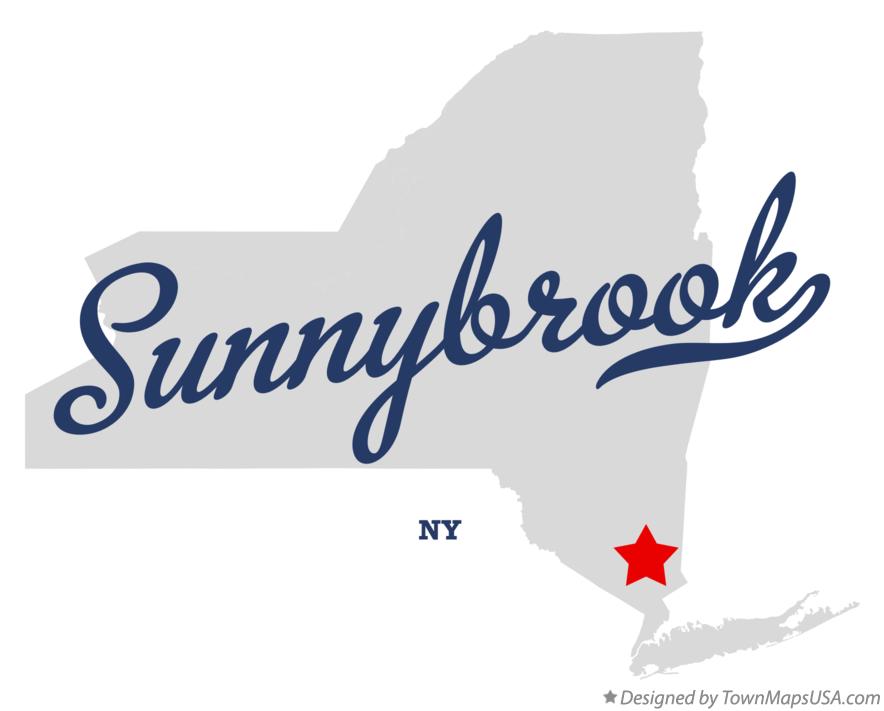 Map of Sunnybrook New York NY