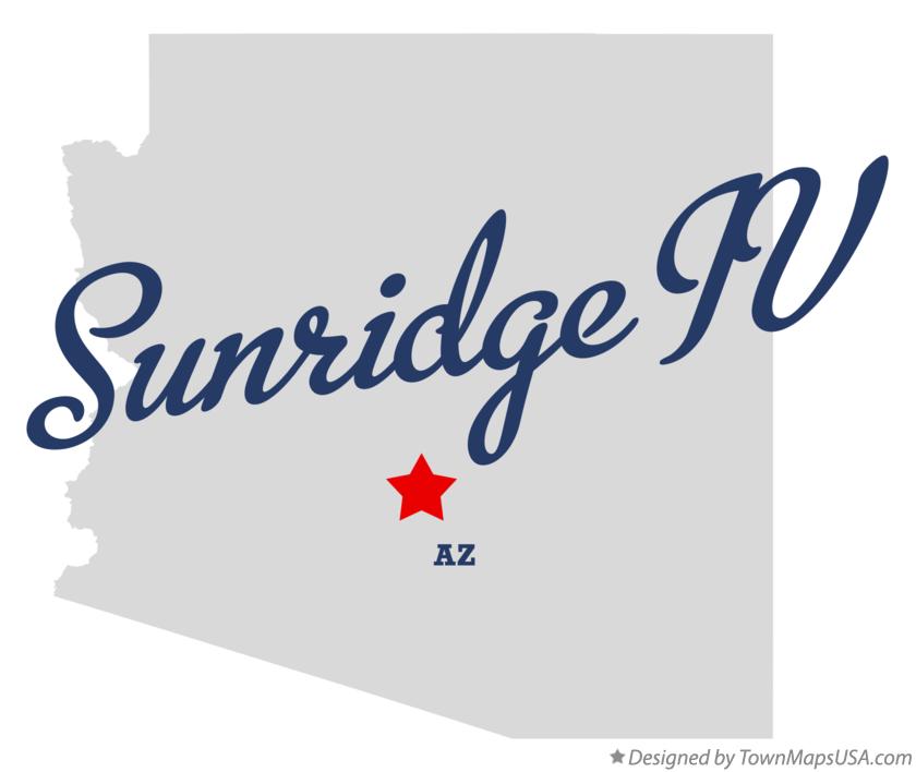 Map of Sunridge IV Arizona AZ