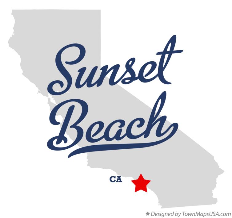 Map of Sunset Beach California CA
