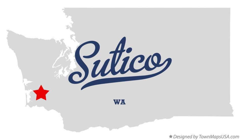 Map of Sutico Washington WA