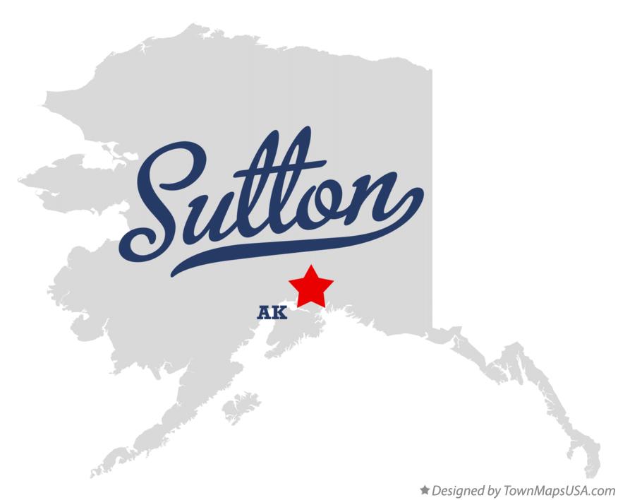 Map of Sutton Alaska AK