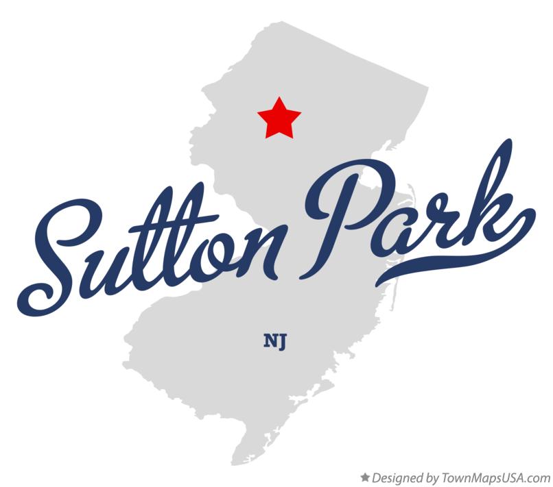 Map of Sutton Park New Jersey NJ