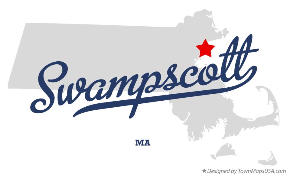 Map of Swampscott Massachusetts MA