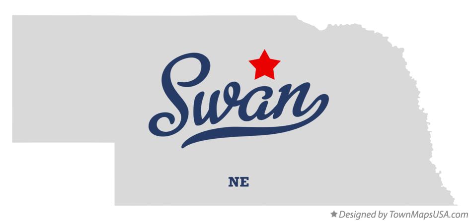 Map of Swan Nebraska NE