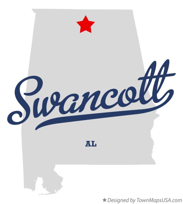Map of Swancott Alabama AL