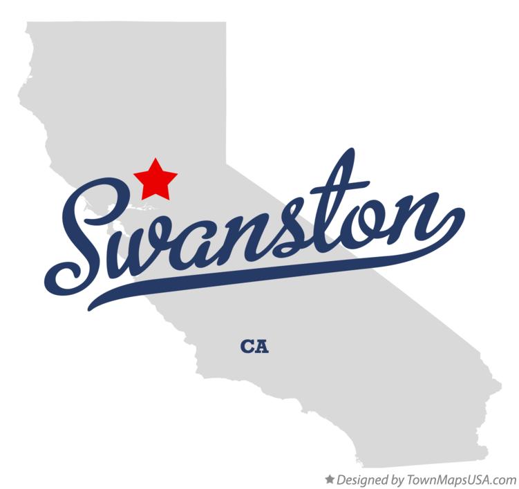 Map of Swanston California CA
