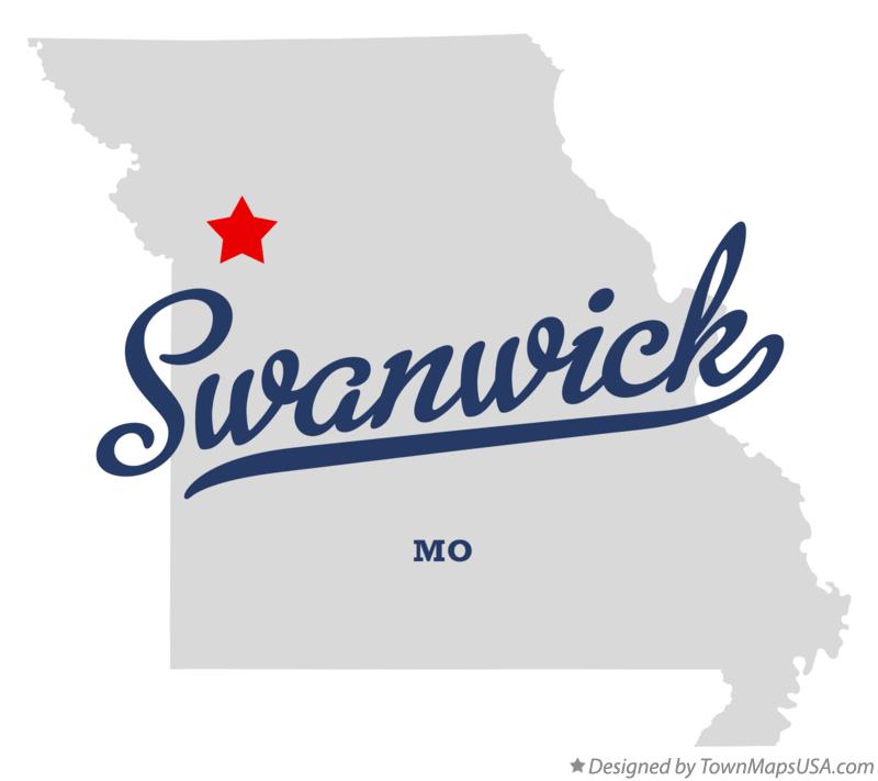 Map of Swanwick Missouri MO