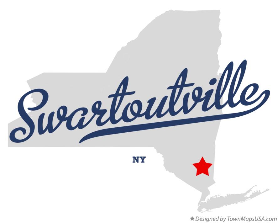 Map of Swartoutville New York NY