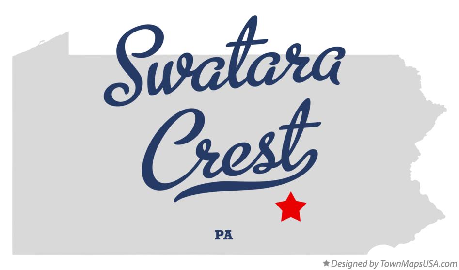 Map of Swatara Crest Pennsylvania PA